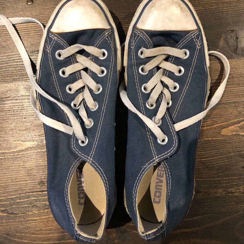 Blue Converse